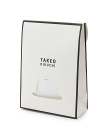 TAKEO KIKUCHI(タケオキクチ)/汗染み防止インナーシャツ[ メンズ 吸水速乾]/ホワイト（001）