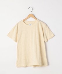 coen(coen)/ネップクルーネックTシャツ/OFFWHITE