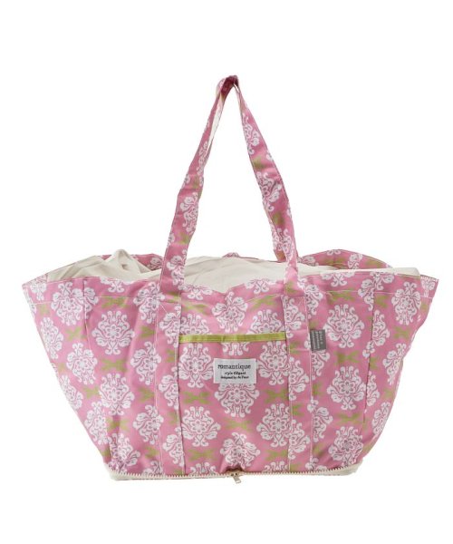 BACKYARD FAMILY(バックヤードファミリー)/お買い物バッグ Okaimono bag2 保冷保温レジカゴ用バッグ/ピンク