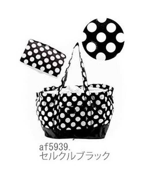 BACKYARD FAMILY(バックヤードファミリー)/オ買イ物バッグ Okaimono bag #AF－5249~6009 保冷保温レジバッグ/ブラック