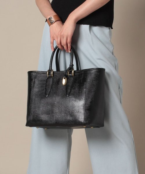 トフ＆ロードストーン ミニヨン リザード トートバッグ 美品】トフ  