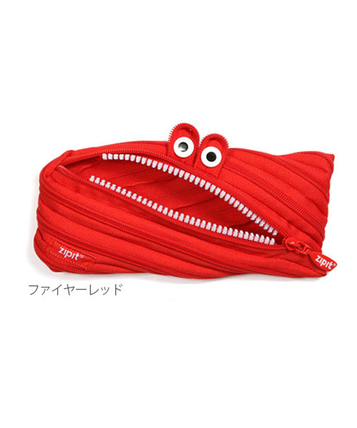 Bad Monster Pencil Case(Red)
