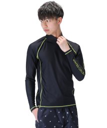 BENETTON (mens)(ベネトン（メンズ）)/長袖ラッシュガード・Tシャツタイプ(UPF50+)/ブラック