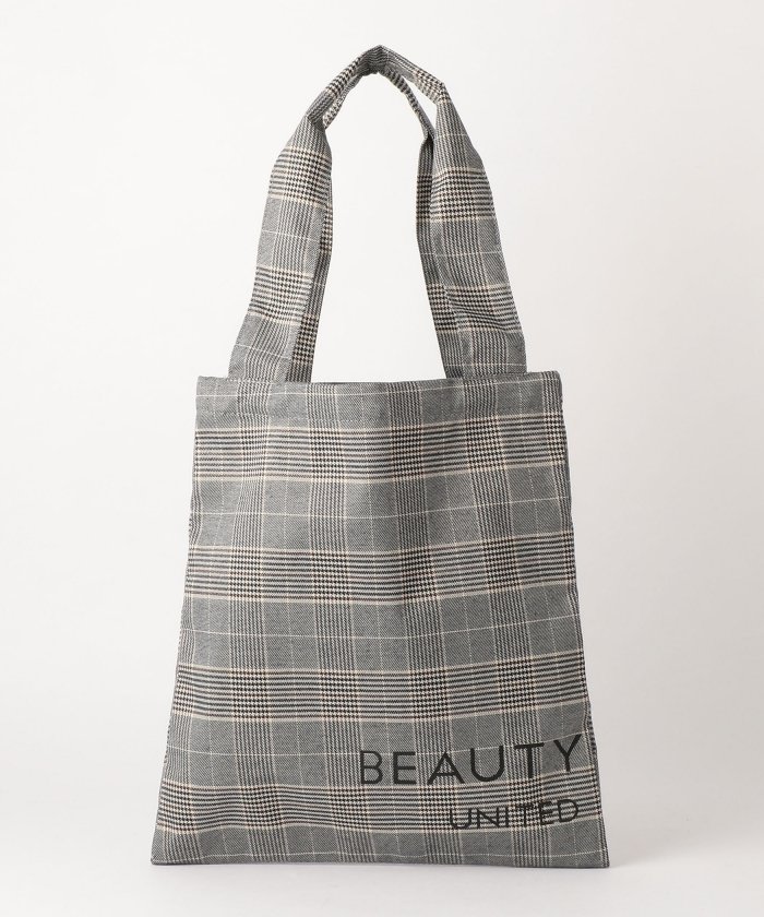 セール By ロゴチェック パーテーショントートバッグ ビューティアンドユース ユナイテッドアローズ Beauty Youth United Arrows Magaseek