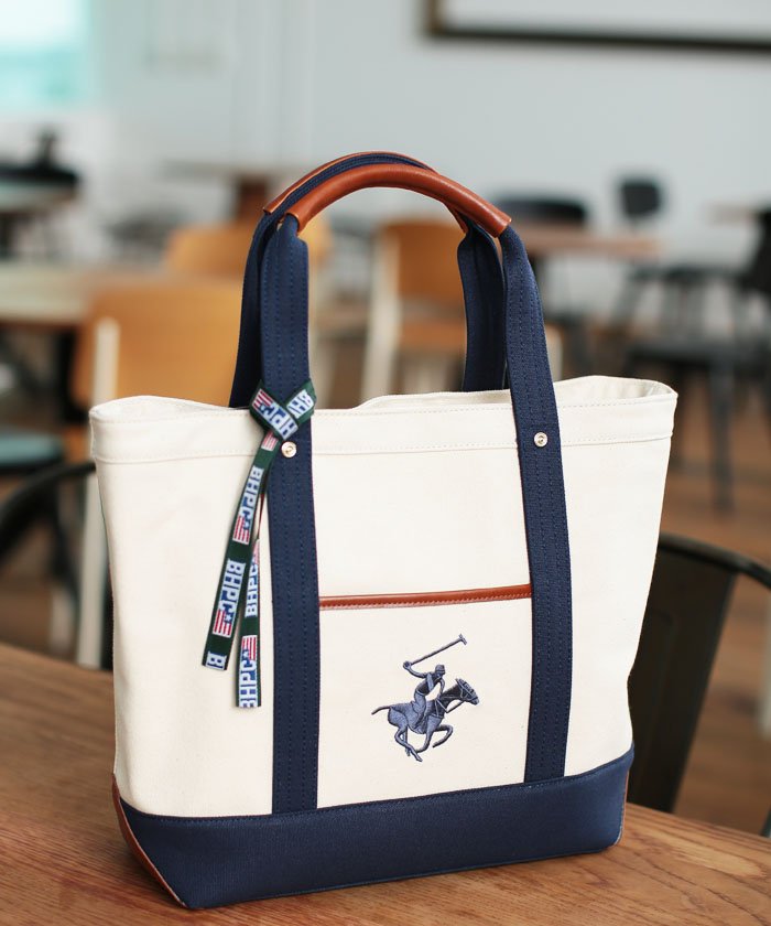 Beverly Hills Polo Club キャンバストートバッグl ビバリーヒルズポロクラブ Beverly Hills Polo Club Magaseek