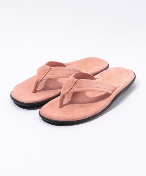 TOMORROWLAND GOODS(TOMORROWLAND GOODS)/ISLAND SLIPPER PT203 スエードトングサンダル/33ピンク