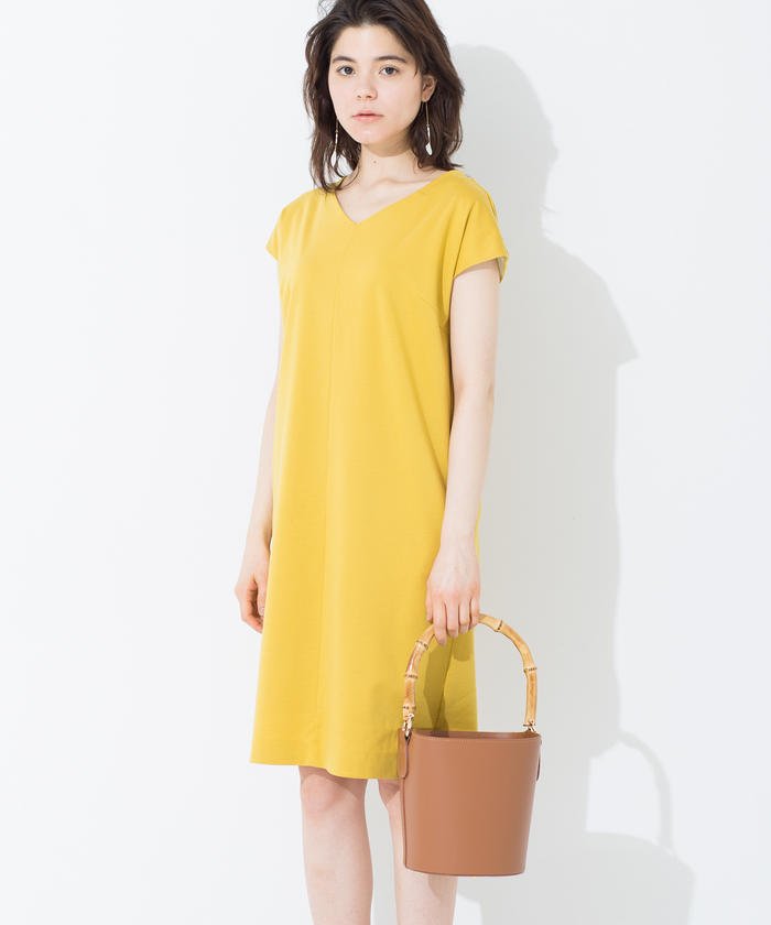 セール 39 Off 両ｖネックポンチワンピース フレディエミュ Fredy Emue Magaseek