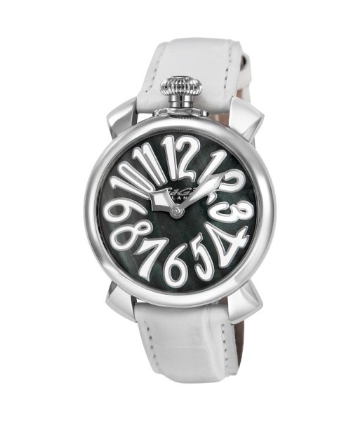 GaGa MILANO(ガガミラノ)/ガガミラノ 腕時計 50204－WHT－NEW/ブラック