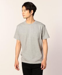 FREDYMAC(フレディマック)/オープンエンド ポケットTシャツ/ミディアムグレー