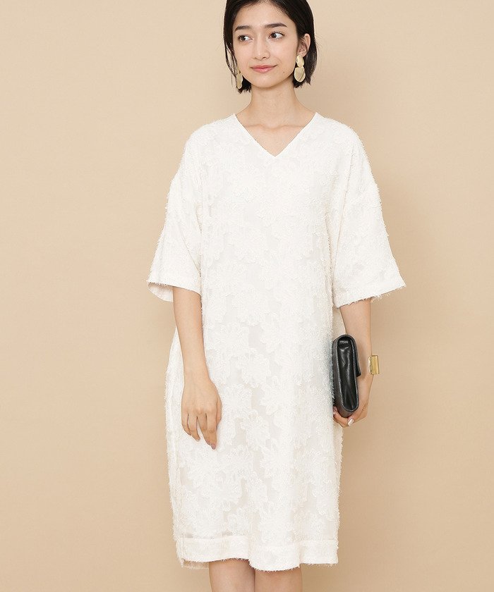 セール カットジャガードワンピース アダム エ ロペ Adam Et Rope Magaseek
