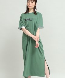 VIS(ビス)/【MICHIKO LONDON KOSHINO×ViS】Tシャツワンピース/グリーン（30）