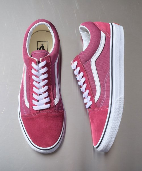 green label relaxing(グリーンレーベルリラクシング)/[ヴァンズ]VANS OLD SKOOL SC スニーカー 2018FW/PINK