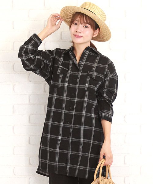 チェック長袖ゆったりシャツ チェックシャツ レディース 春 30代 40代 Vl 5115 S S アミュレット Amulet Magaseek チェック長袖ゆったりシャツ チェックシャツ レディース 春 30代 40代 Vl 5115 S S アミュレット Amulet Magaseek