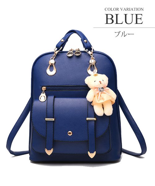 ハンド ショルダー リュックの3wayバッグ レディース 春 アクセサリー 鞄 かばん バック Pu トートバッグ 通勤通学 Vl 5077 アミュレット Amulet Magaseek