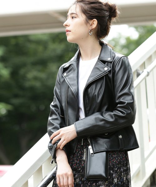 ロペ ライダースジャケット 羊革 噛みしめれ 