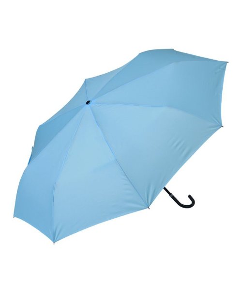 BACKYARD FAMILY(バックヤードファミリー)/雨に濡れると柄が浮き出る傘 3段折りたたみ傘/ブルー