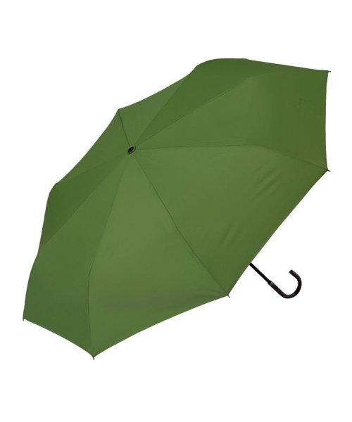 BACKYARD FAMILY(バックヤードファミリー)/雨に濡れると柄が浮き出る傘 3段折りたたみ傘/グリーン