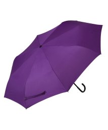 BACKYARD FAMILY(バックヤードファミリー)/雨に濡れると柄が浮き出る傘 3段折りたたみ傘/パープル