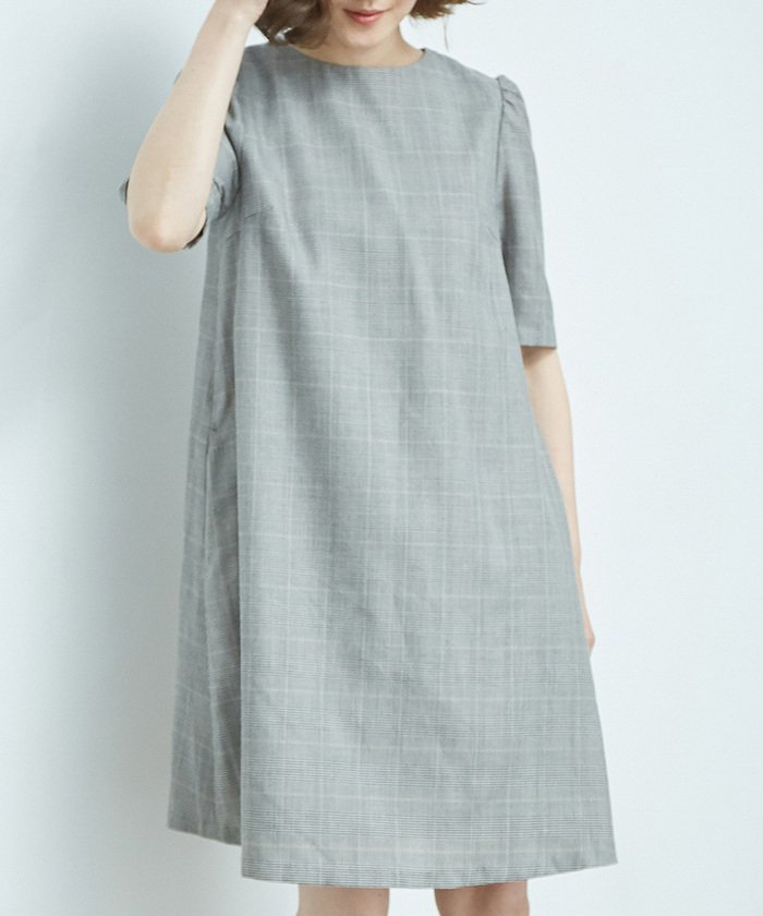 セール 衿付チェック柄ワンピース ロペピクニック Rope Picnic Magaseek セール 衿付チェック柄ワンピース ロペピクニック Rope Picnic Magaseek