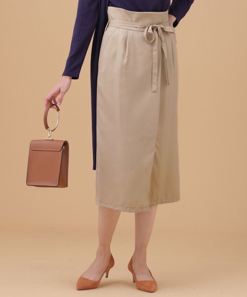 セール Iラインベルト付きスカート ナノ ユニバース Nano Universe Magaseek