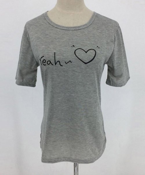ロゴtシャツ レディース おしゃれ トップス プリント 半袖 カットソー 夏 人気 ミニミニストア Miniministore Magaseek