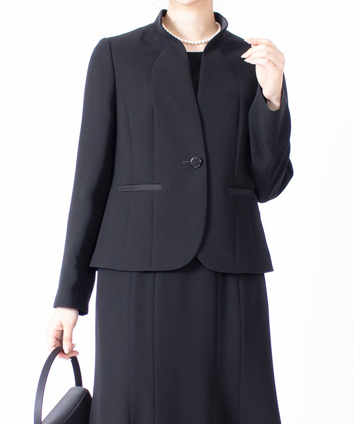オールシーズン 喪服 礼服 フォーマル用 サテンエレガントジャケット ラピーヌ フォーマル Lapine Formal Magaseek オールシーズン 喪服 礼服 フォーマル用 サテンエレガントジャケット ラピーヌ フォーマル Lapine Formal Magaseek