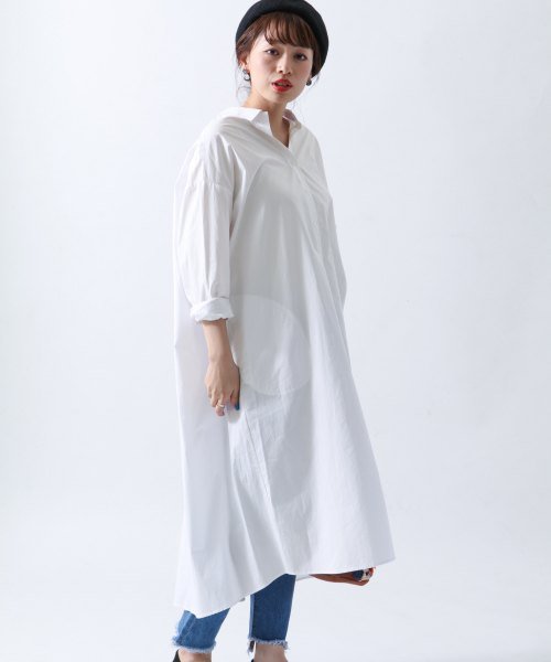 URBAN RESEARCH Sonny Label ロングシャツワンピース