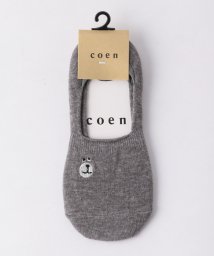 coen(coen)/【新色登場】コーエンベアカバーソックス/MDGRAY