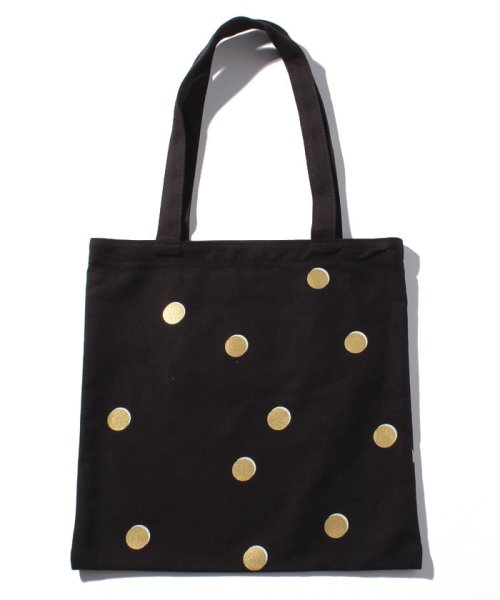 kate spade new york(ケイトスペードニューヨーク)/Kate spade Scatter Dot Canvas Book Tote/ブラック系