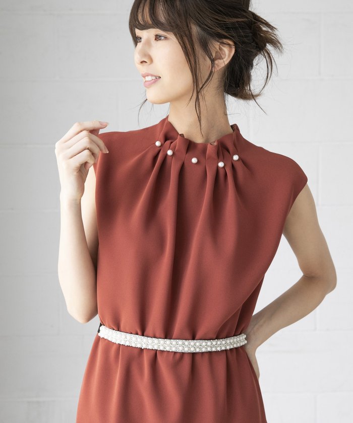 セール 結婚式 お呼ばれ ブライズメイド ウエディングドレス サッシュベルト フォルムフォルマ Form Forma Magaseek