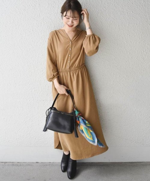 セール フェイクスエードワンピース シップス ウィメン Ships Women Magaseek