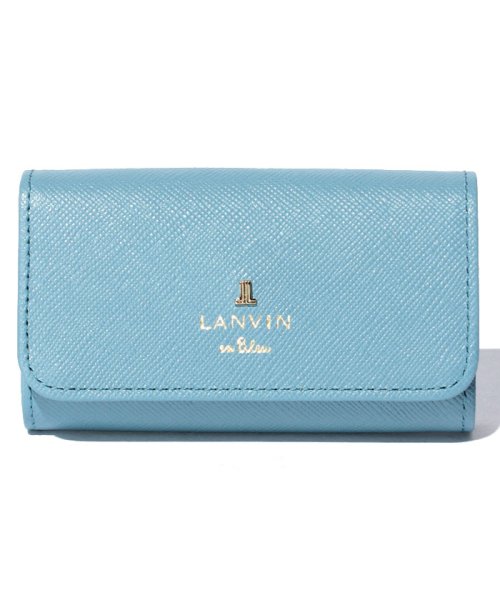 LANVIN en Bleu(BAG)(ランバンオンブルー（バッグ）)/リュクサンブールカラーキーケース/ライトブルー