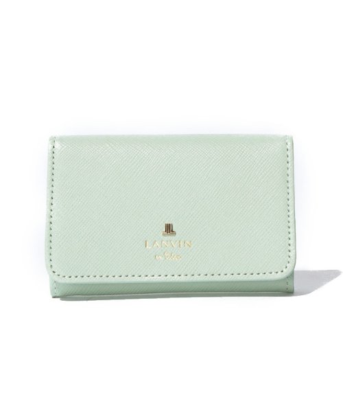 LANVIN en Bleu(BAG)(ランバンオンブルー（バッグ）)/リュクサンブール　名刺入れ/ミント