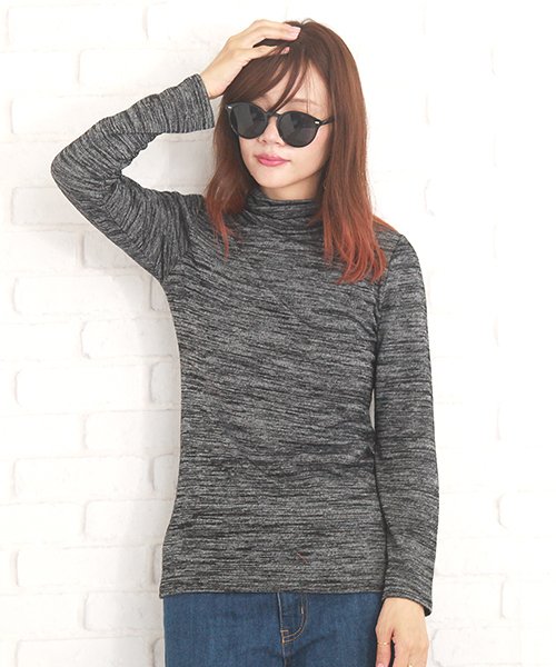 クーポン タイトタートルネックニット ファッション レディース 秋用 ぴったり 細身 長袖 Vl 5280 A W アミュレット Amulet Magaseek