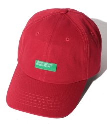 BENETTON (women)(ベネトン（レディース）)/ベネトンボックスロゴキャップ・帽子/レッド