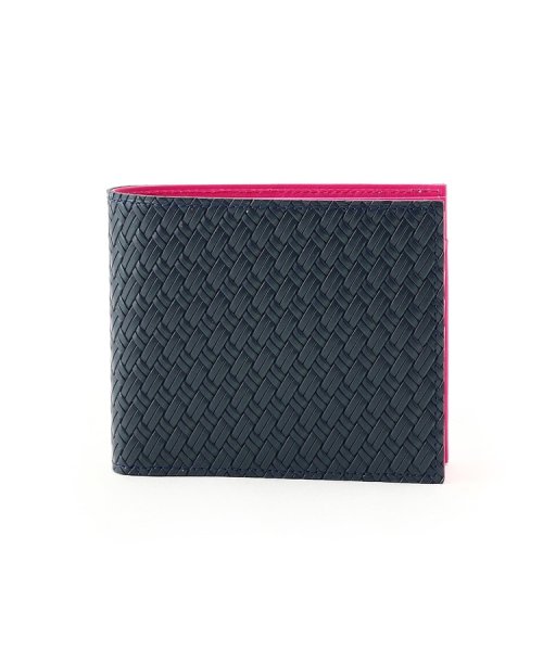 TAKEO KIKUCHI(タケオキクチ)/マルチカラー2つ折り財布 [ 財布 二つ折り カラフル ]/ピンク（572）