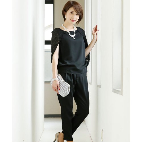 ー品販売 結婚式 パーティー カシュクールセットアップパンツパーティードレス ワンピース ドレス