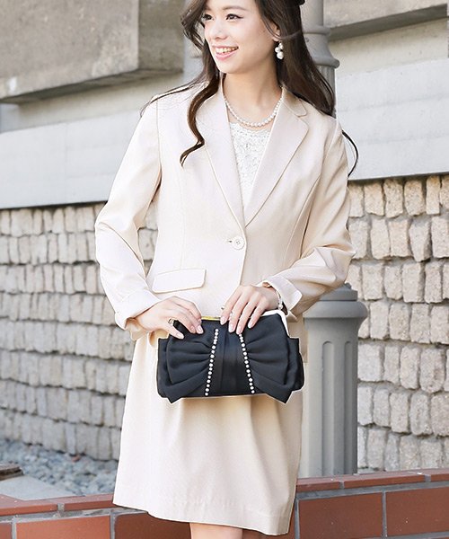 一部予約販売中 入学式 卒園式 ２点セット テーラードレースワンピーススーツ ビジネス フォーマル Www Sobreruedas Com Bo