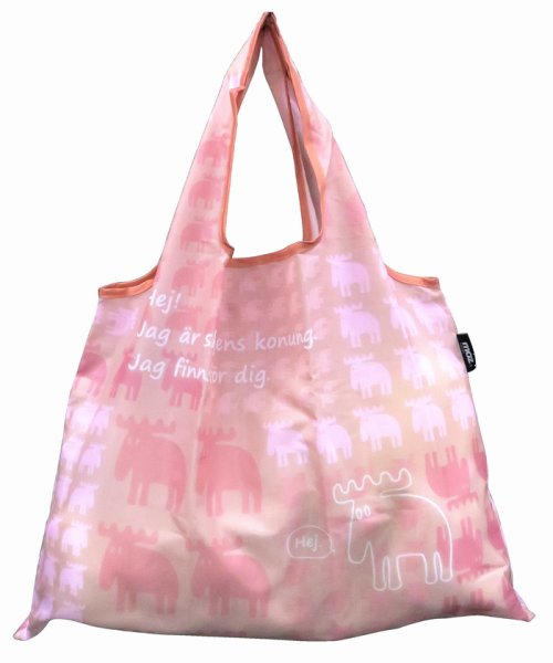 moz(モズ)/【moz】 折りたたみショッピングバッグ ピンク/メーカー指定色