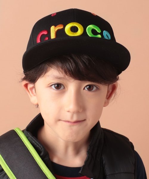 crocs(KIDS WEAR)(クロックス（キッズウェア）)/CROCS刺繍ロゴキャップ/マルチ