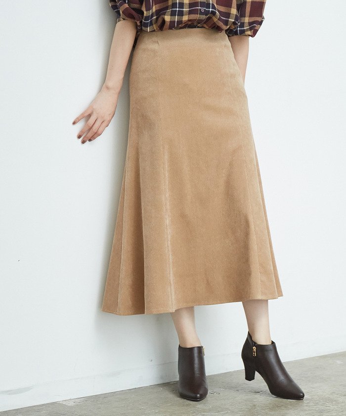 ROPE' PICNIC 防シワコーデュロイスカート