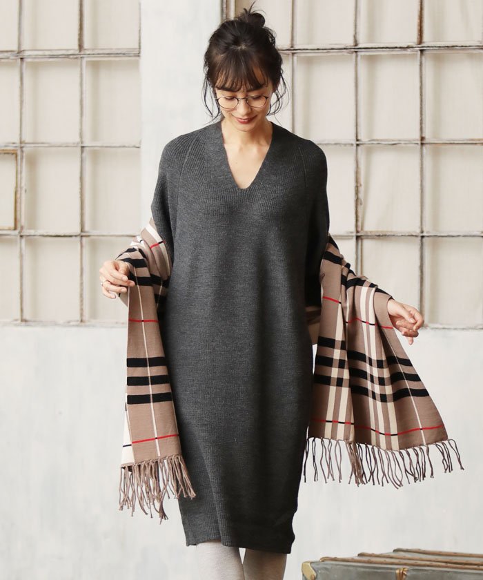 クーポン セール Off コクーンシルエットニットワンピース ロペピクニック Rope Picnic Magaseek