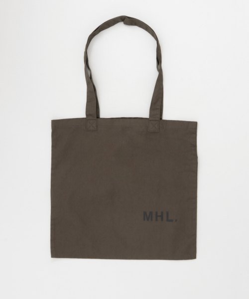 URBAN RESEARCH(アーバンリサーチ)/MHL.　COTTON DRILL TOTE/GREY