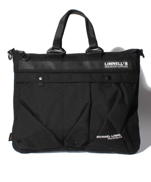 MICHAEL LINNELL(マイケルリンネル)/マイケルリンネル Thin Tote MLCD－400/BLACK