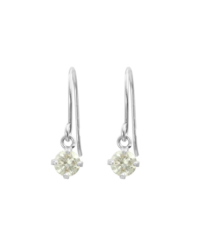 セール】高級K18ゴールド 天然ダイヤモンド0.2ct 耳元でエレガントに