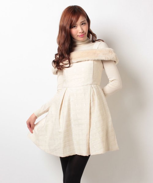 セール D2wayファーツキタックドレス シュープリームララ Supreme La La Magaseek