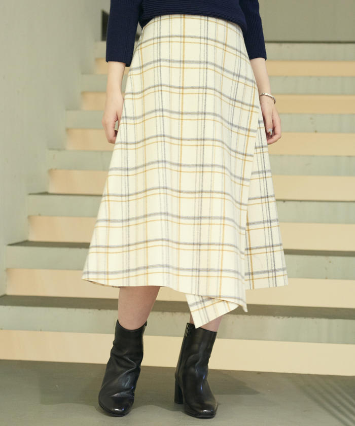 羊革 シープスキン BALLSEYスカート 36