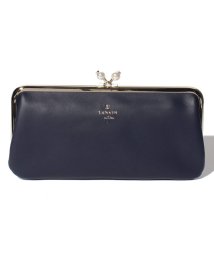 LANVIN en Bleu(BAG)(ランバンオンブルー（バッグ）)/シャペル 薄マチ口金長財布/ディープブルー