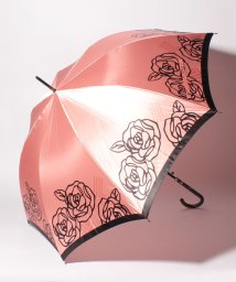 LANVIN Collection(umbrella)(ランバンコレクション（傘）)/LV 婦人BJ耐風長Pサテンプリント/ピンク