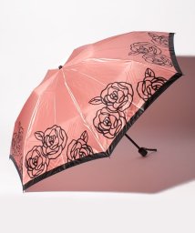 LANVIN Collection(umbrella)(ランバンコレクション（傘）)/LV 婦人ミニPサテンプリント/ピンク